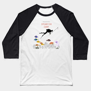 Poseidon's Spearfish Camp Baseball T-Shirt